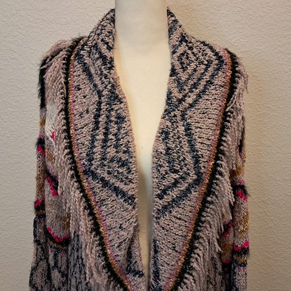 Anthropologie Pilcro Evil Eye Cardigan Sweater - Picture 3 of 8